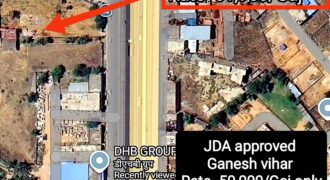 JDA Approved property at Tonk road near chokhi dhani.